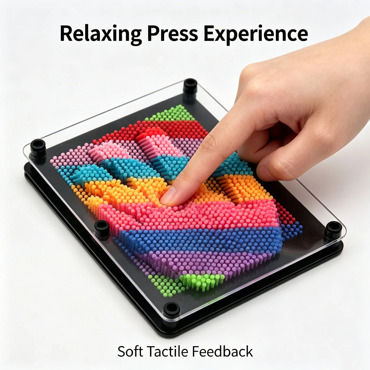 Mini 3D Pin Art Bord - 8,5 cm
