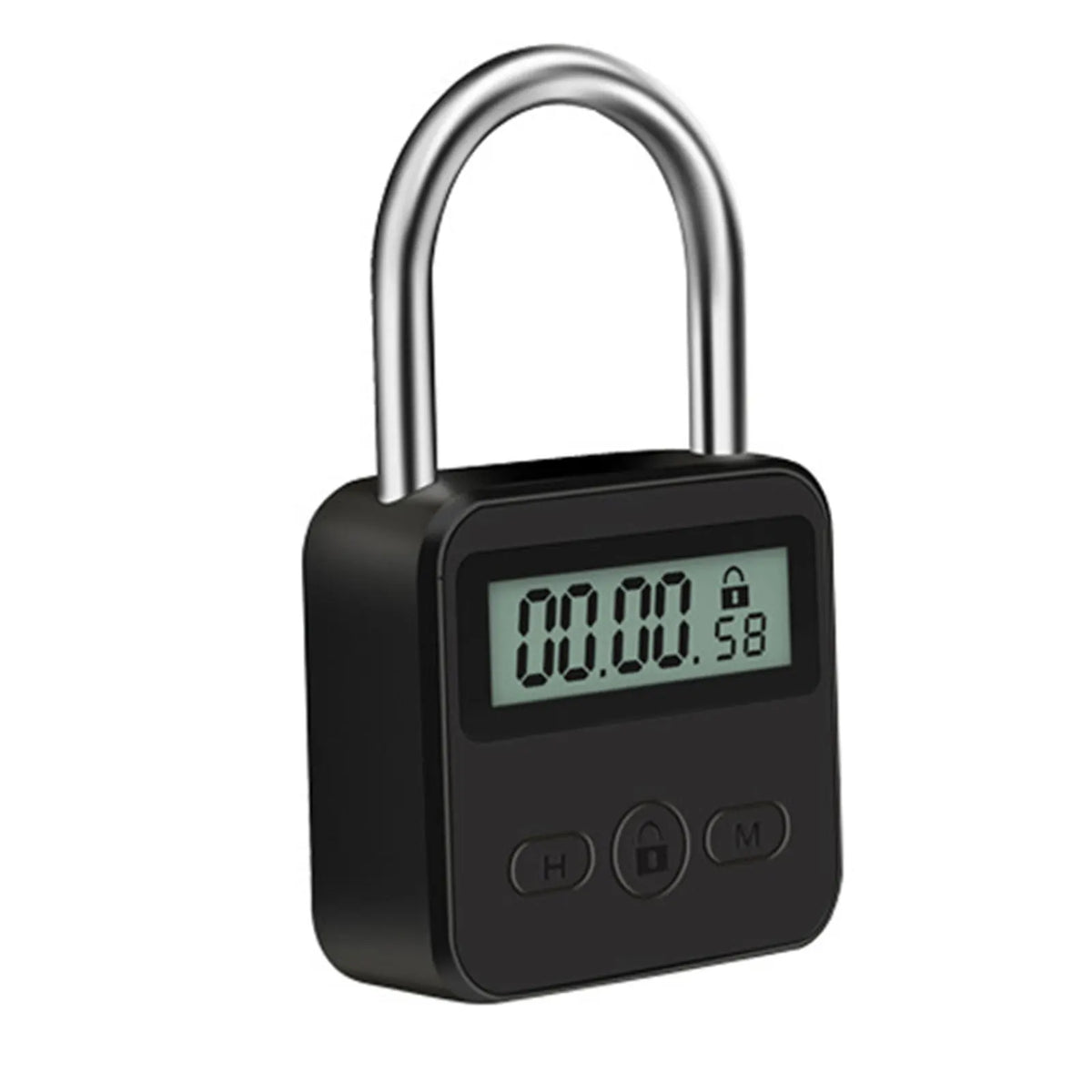 Rechargeable Timer Padlock with LCD