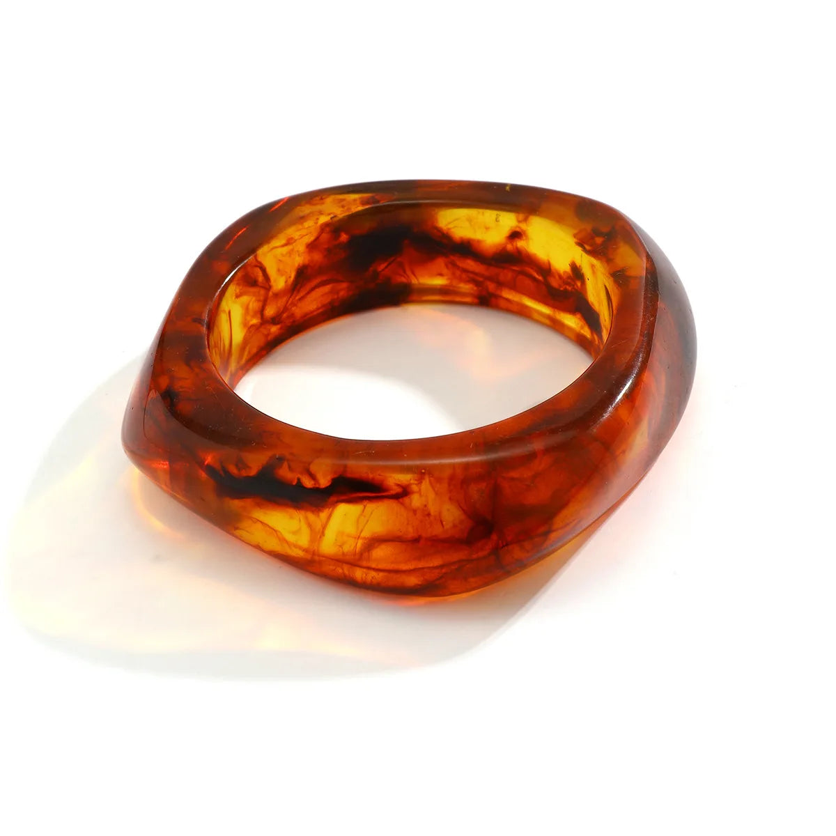 Wide Resin Cuff Bangle - Colour Options