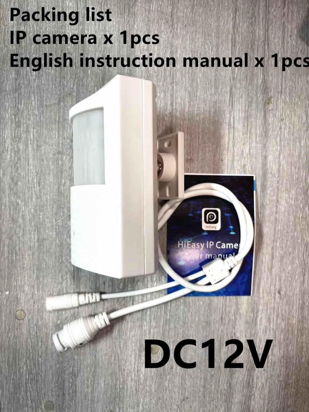 5MP POE Indoor IP Camera with 940nm IR and Vehicle Detection