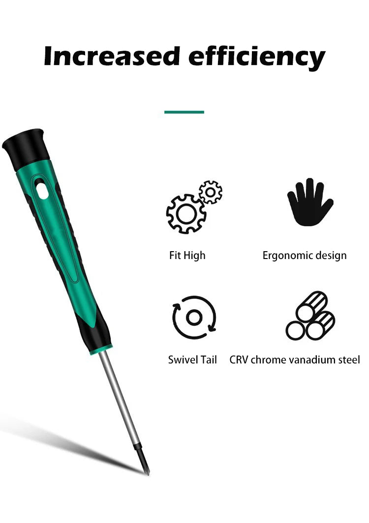Six-Piece Precision Screwdriver Set
