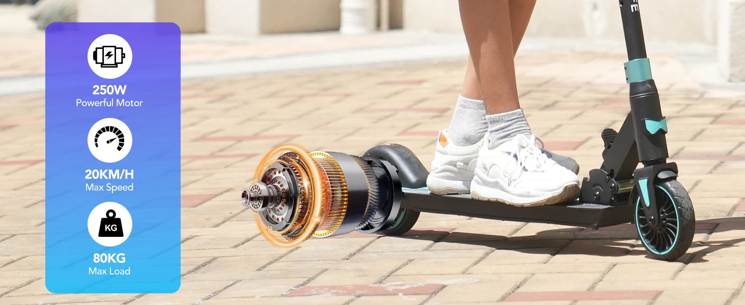 Dětská elektrická koloběžka RCB R15 s nastavitelnou výškou