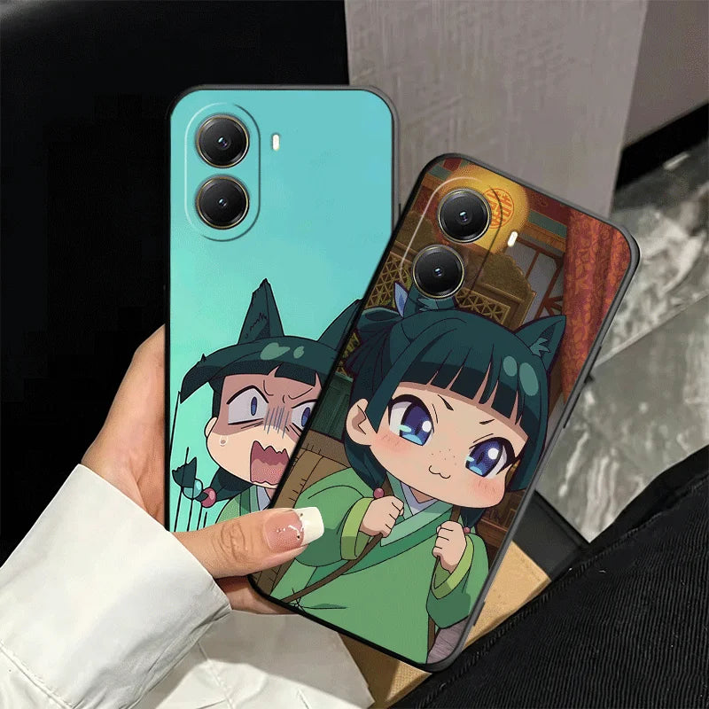 Blødt mønstret telefoncover til Xiaomi Poco og Redmi