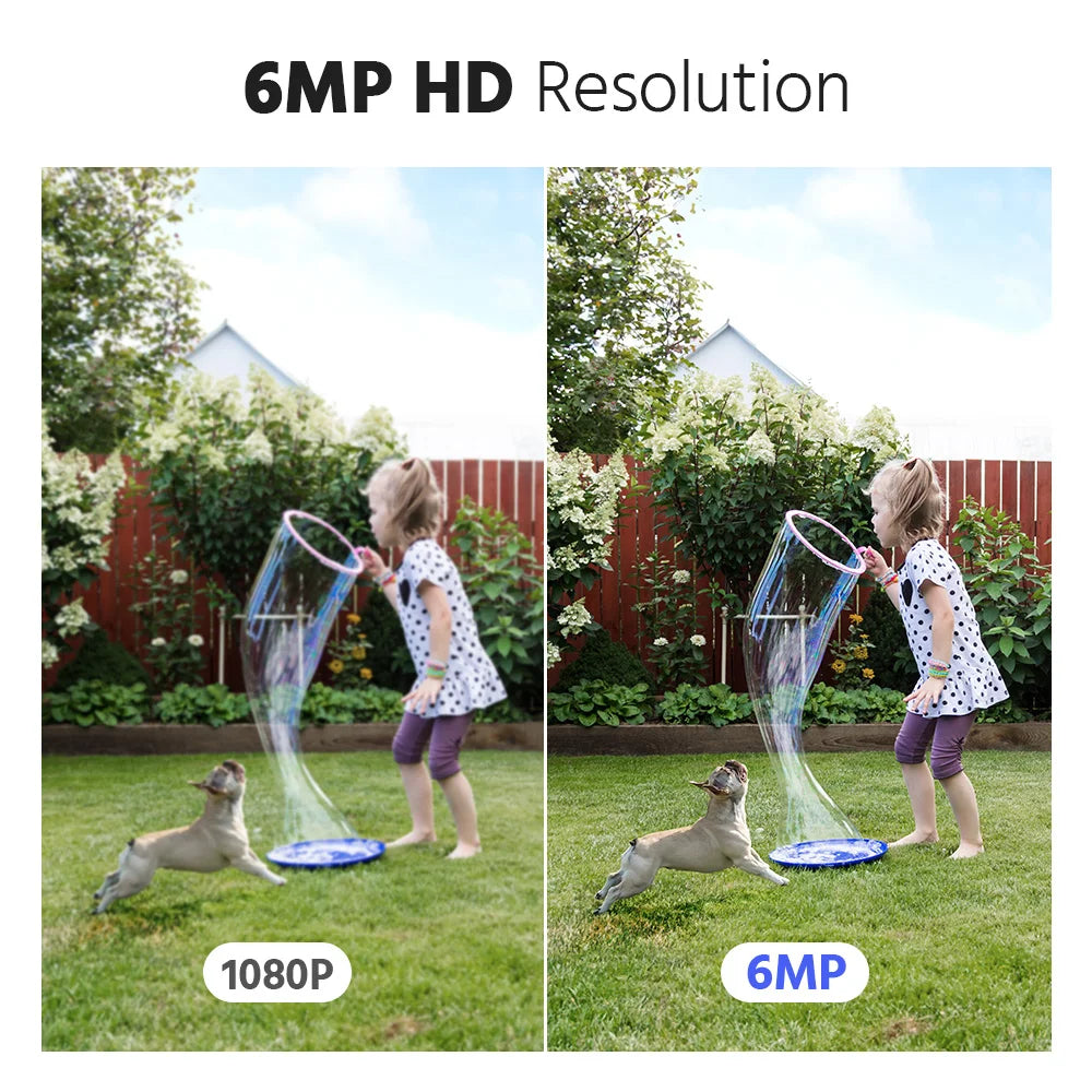 6MP 8CH PoE NVR for IP Security Camera Systems