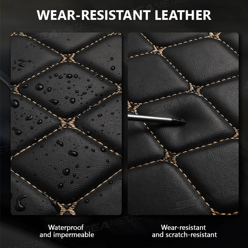 SEAMETAL Non-Inflatable Car Travel Bed Hanging Back Seat Sleeping Pad Mattress Car Camping Extender Mattress for Sedan/SUV/Truck