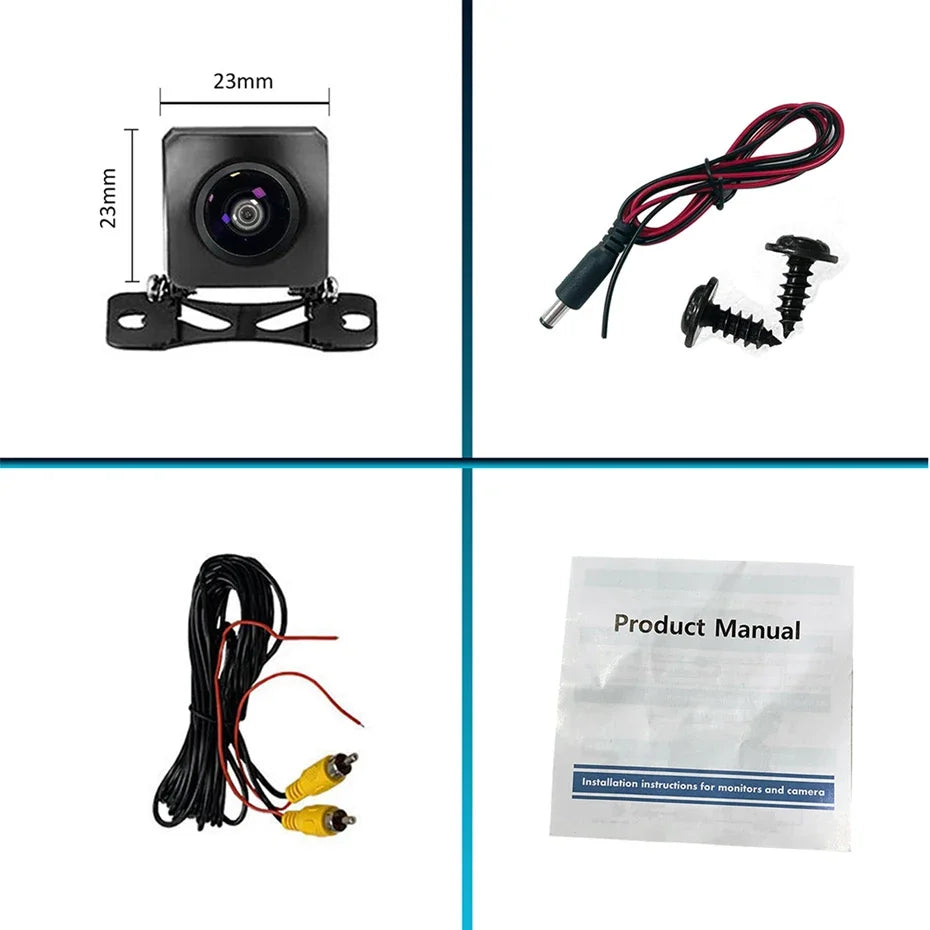 1080P Car Rear View Camera 170° Night Vision Waterproof