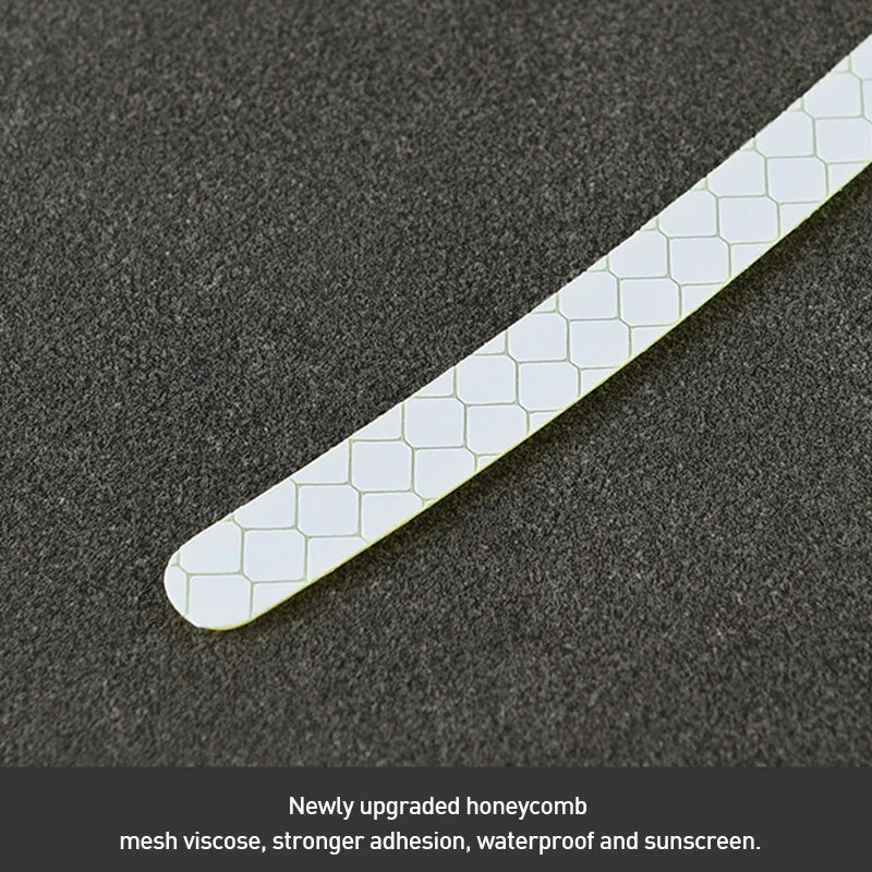 20pcs Car Wheel Hub Reflective Sticker Tire Rim Reflective Strips Luminous Sticker for Night Driving Car-Styling Accessories