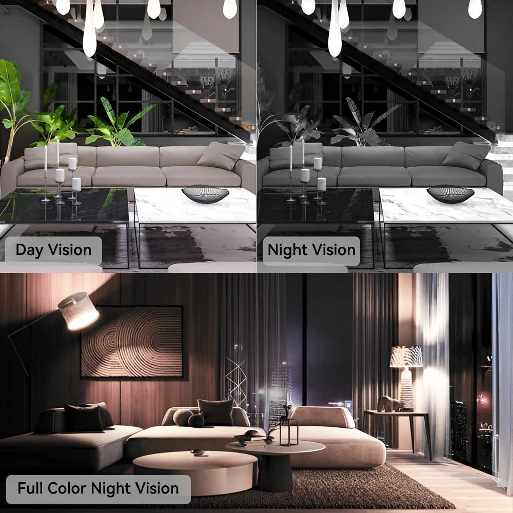 2.4G 1080P Cameras Wifi Video Surveillance IP Outdoor Security Protection Monitor 4.0X Zoom Home Wireless Track Alarm Waterproof