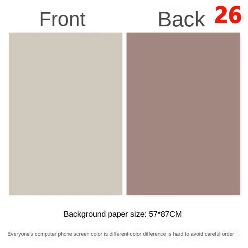 Double-Sided Product Photography Backdrop, 57 × 87cm