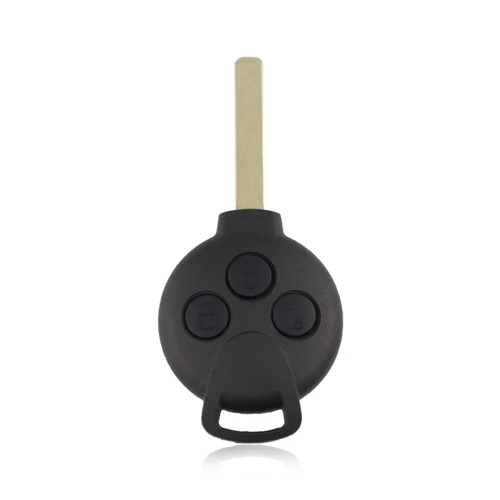 3 Boutons Télécommande de voiture Clé intelligente pour Mercedes-Benz Smart Fortwo 451 2007-2013 433Mhz Puce 7941, entrée sans clé, transmetteur