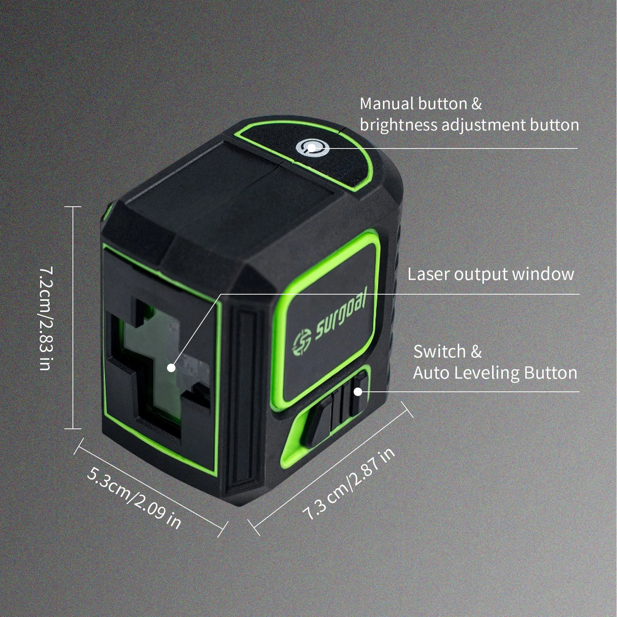 Two-Line Self-Levelling Laser Level