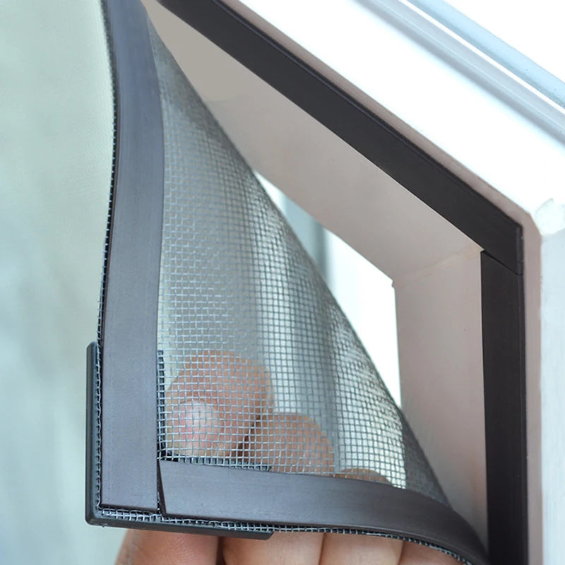 Removable Magnetic Window Insect Screen Kit