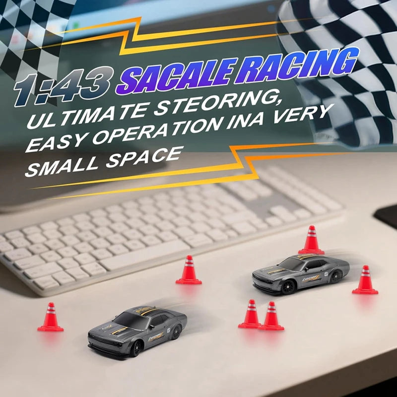 1/64 High‑Speed Drift RC Car 4WD Mini Racing Model