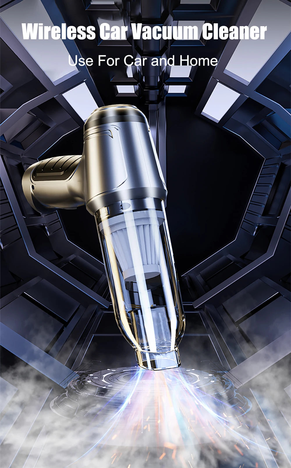 Cordless Handheld Car Vacuum and Blower