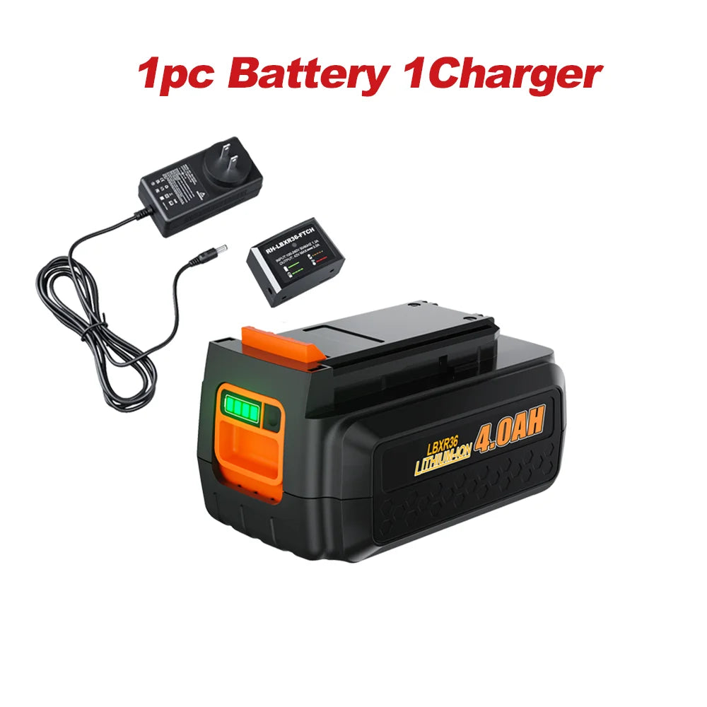 Batteria di ricambio da 4 Ah per Black+Decker LBXR36