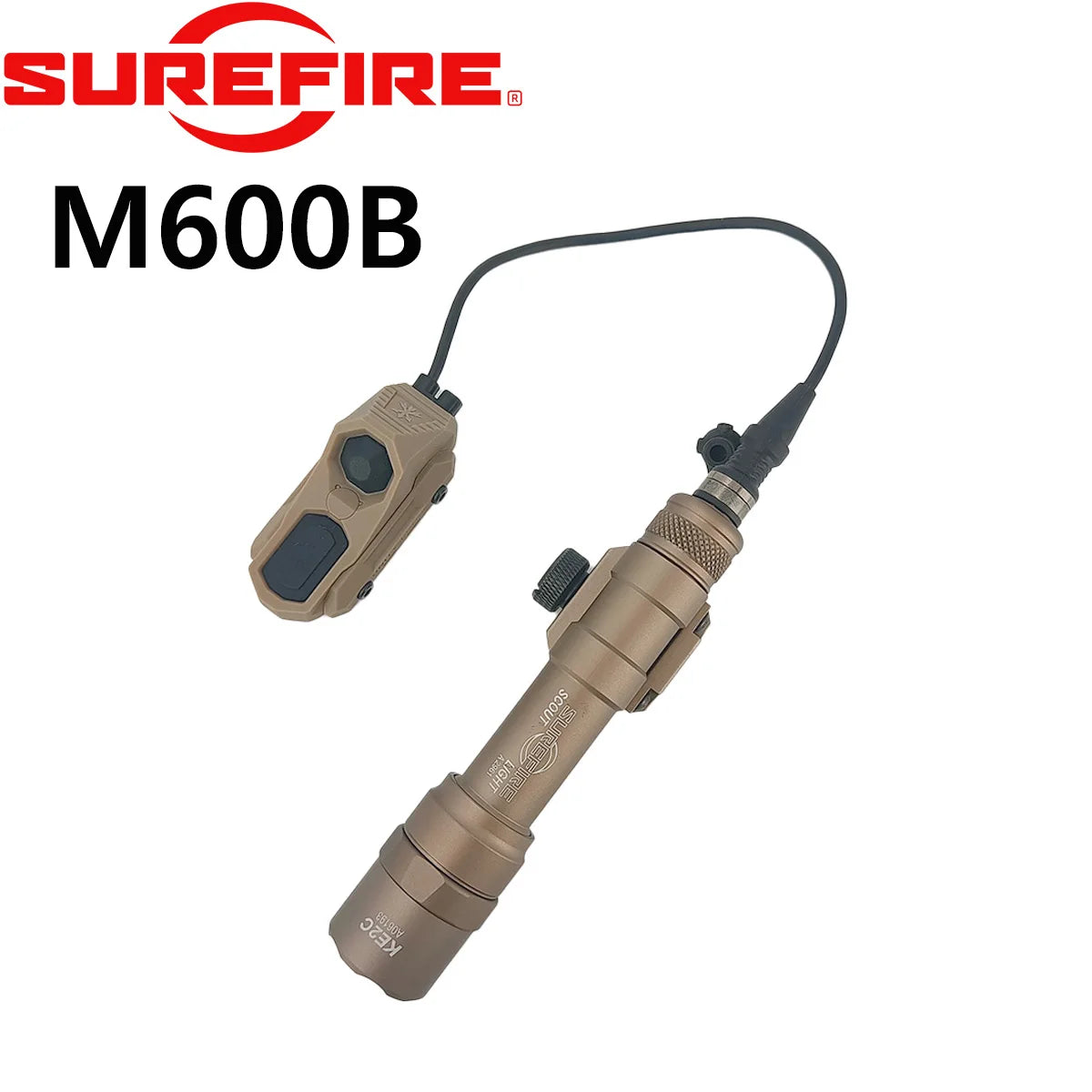 Surefire M600 M600C M300 Tactical Rifle AR15 Flashlight Airsoft Hunting Aisoft Rifle Gun Scout Light Axon Dual Function Switch