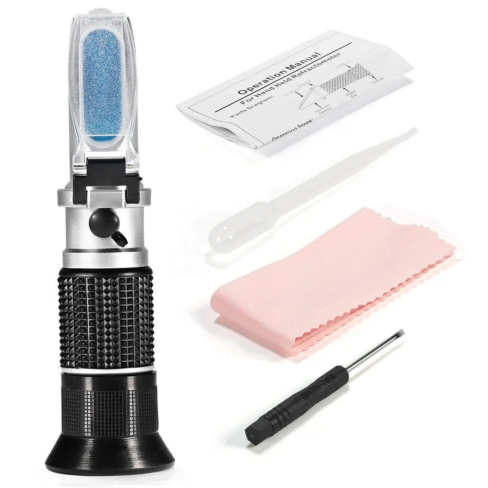 Salinity Refractometer with Automatic Compensation
