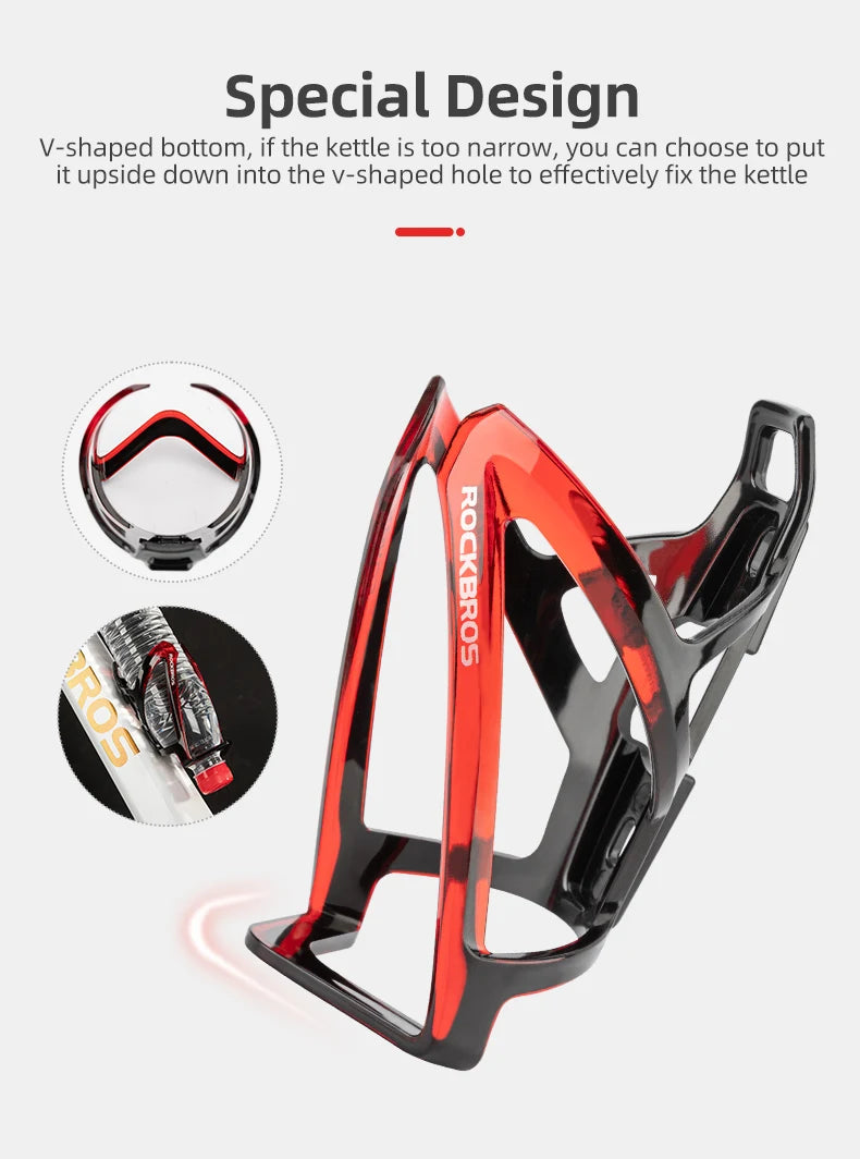 Lightweight Bike Bottle Cage 35g PC Holder for MTB & Road Bikes