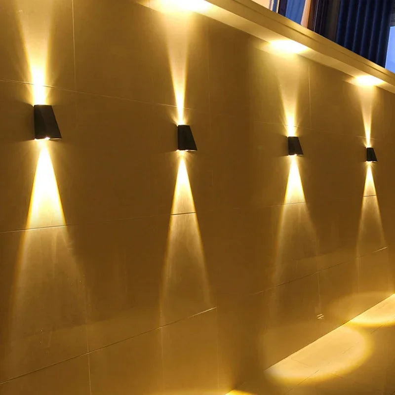 Zasilane energią słoneczną lampy LED do ogrodzeń i schodów, IP55