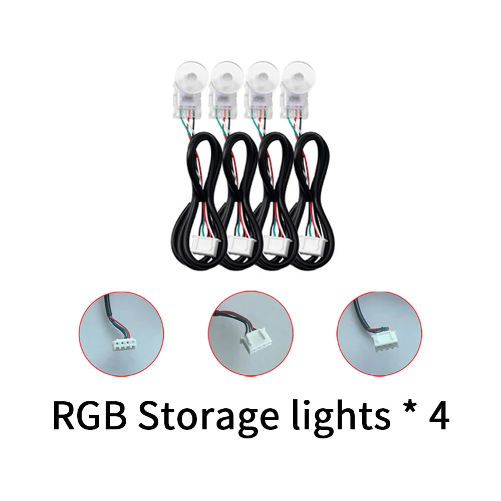 RGBIC- og RGB-lystilbehør - muligheder