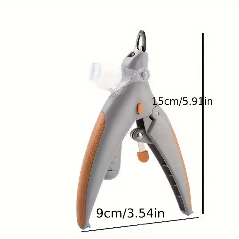 Coupe-ongles pour animaux avec lumière LED pour une toilette sécurisée des chats et des chiens