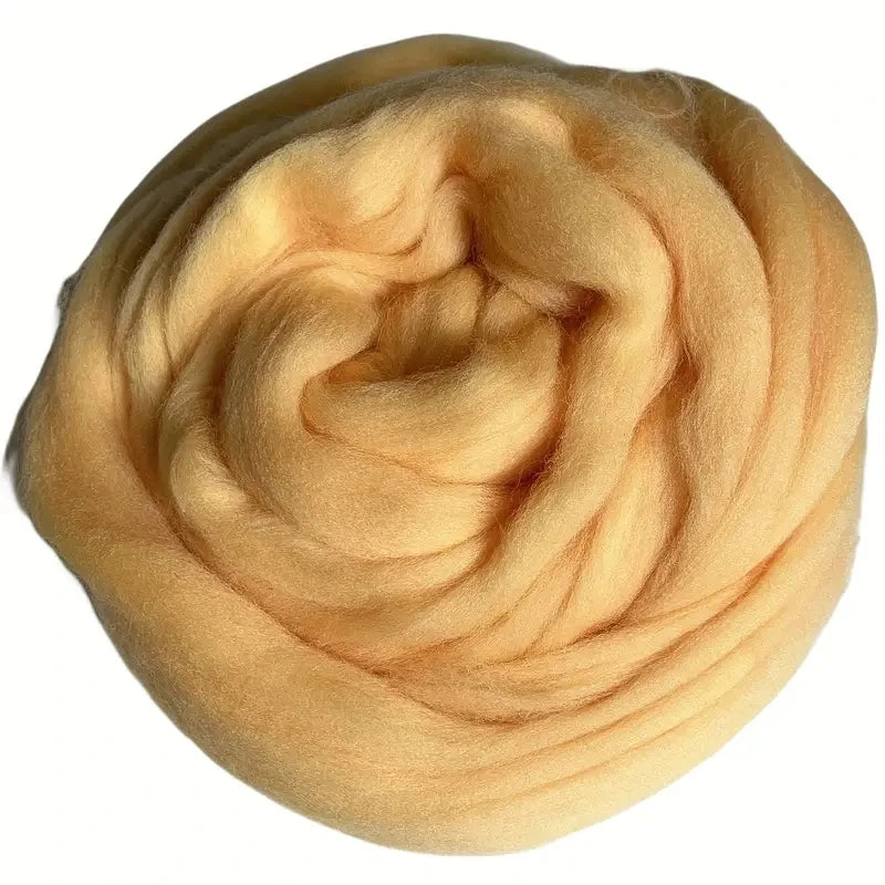Wool Roving for Felting and Spinning, 100 g