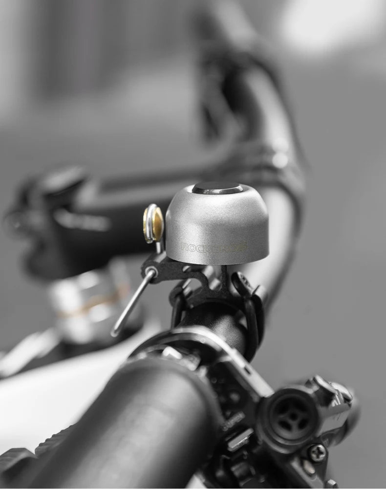 Bicycle Bell with Crisp Sound Copper Alloy Handlebar Ring