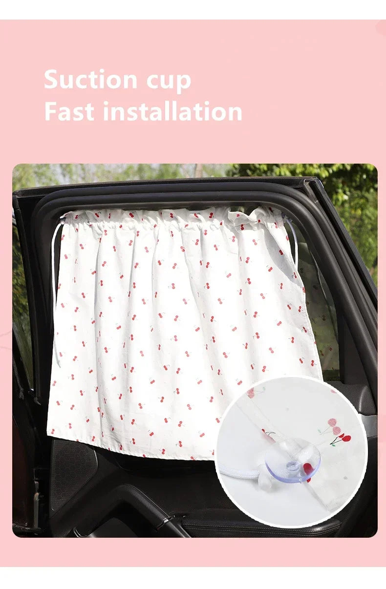 Cartoon Car Window Sunshade Cover