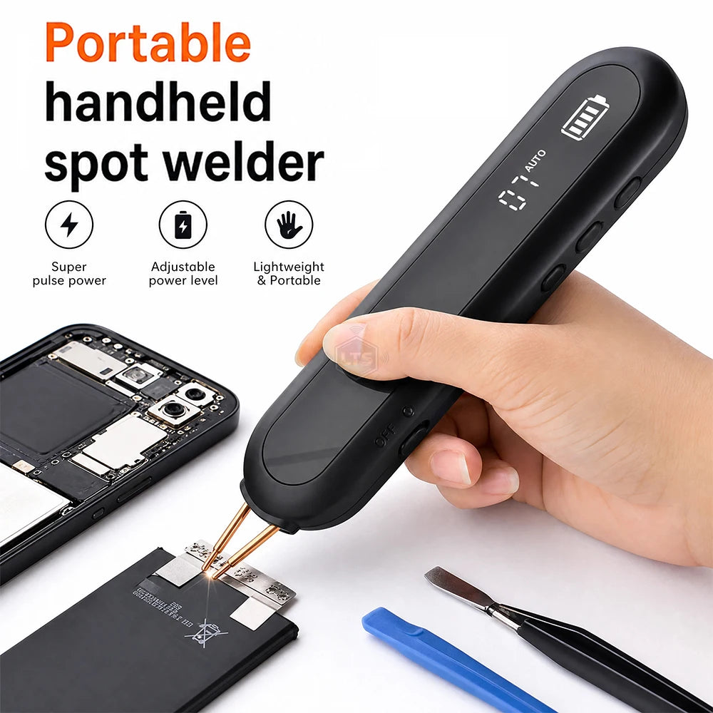 Handheld Battery Spot Welder with Adjustable Power