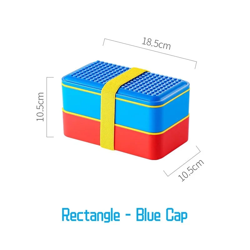 Building-Block Lunch Box or Separate Accessories