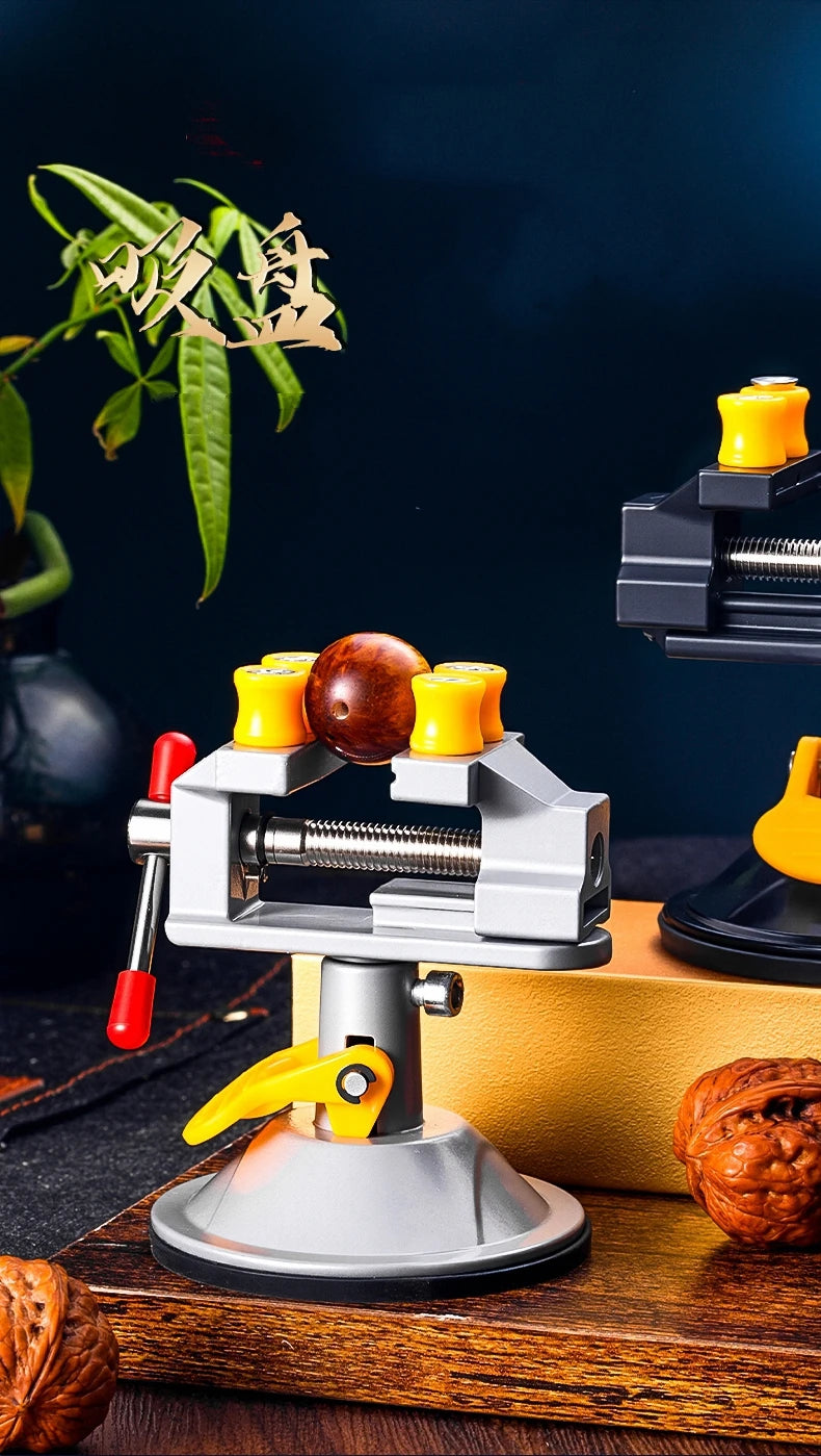 Vise de table à base d’aspiration mini, finition sélectionnée