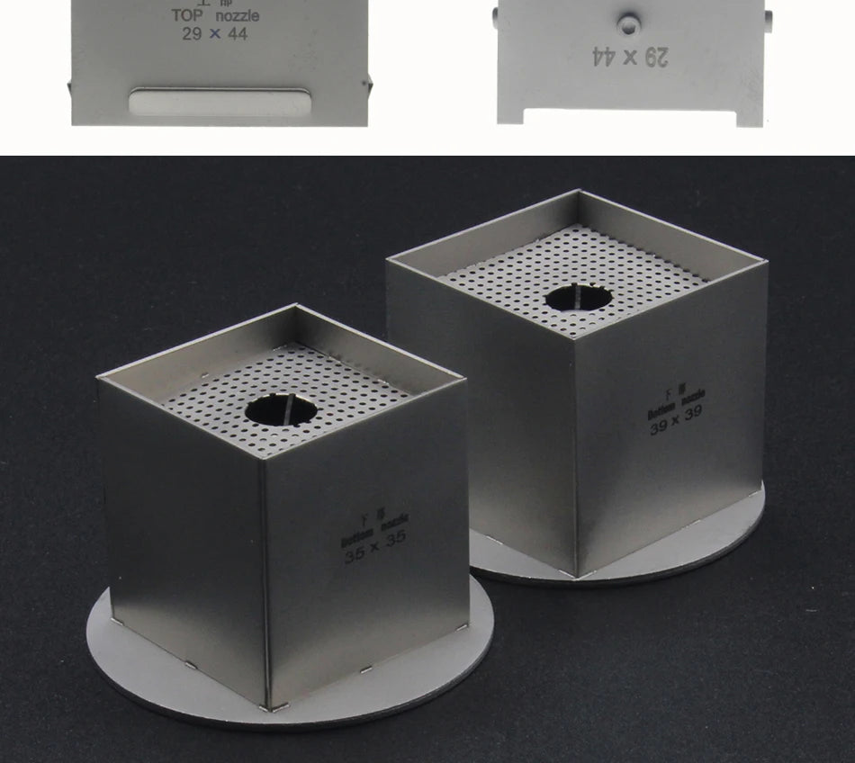 BGA bottom or Upper part Hot Air Nozzle For Honton Zhuomao SCOTLE-IR360 SCOTLE-HR6000 SCOTLE-HR460 SCOTLE-HR460C Station