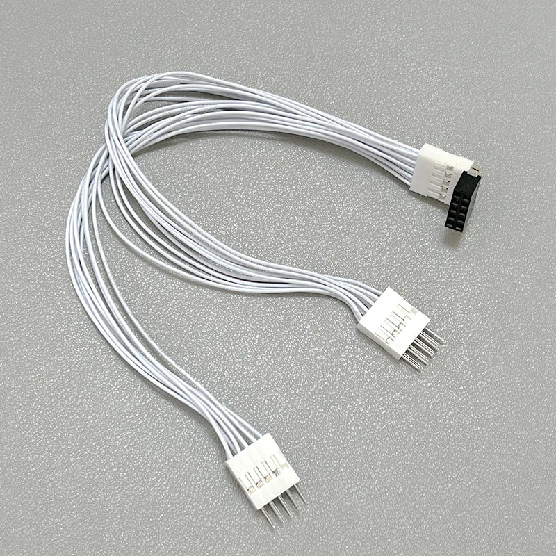 20cm Motherboard Power/Reset Header Splitter Cable