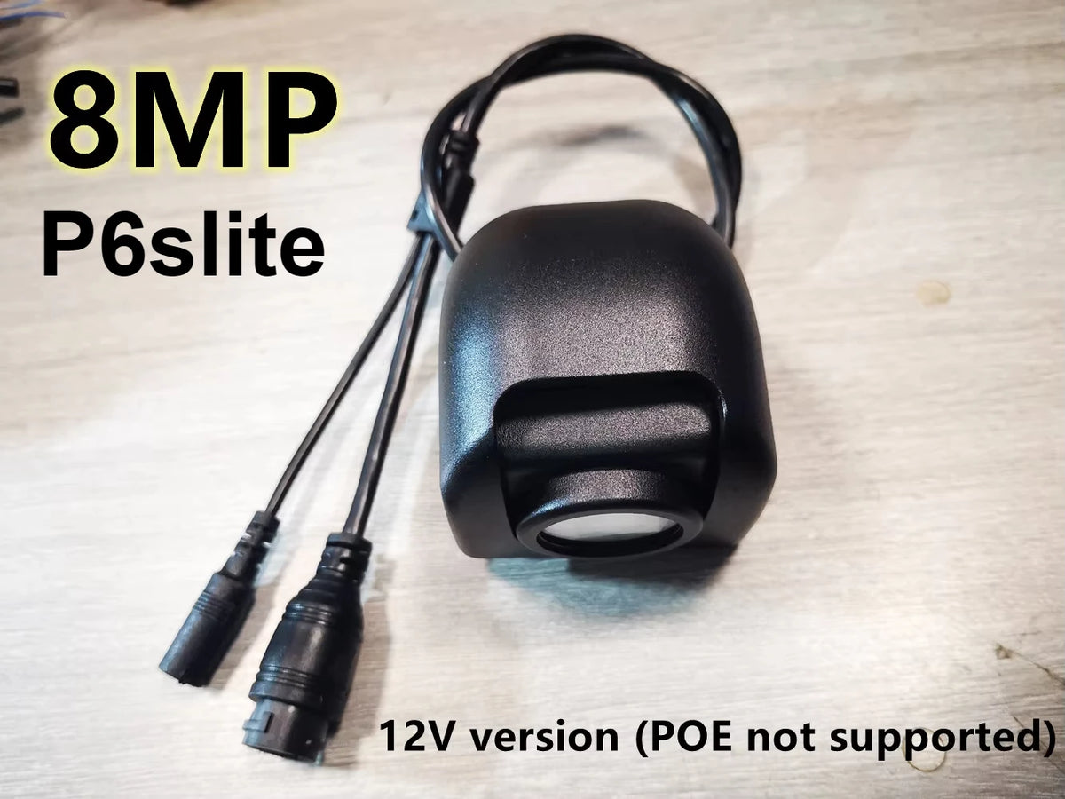 Caméra IP sécurité PoE Mini 4K 8MP étanche Boîtier métal