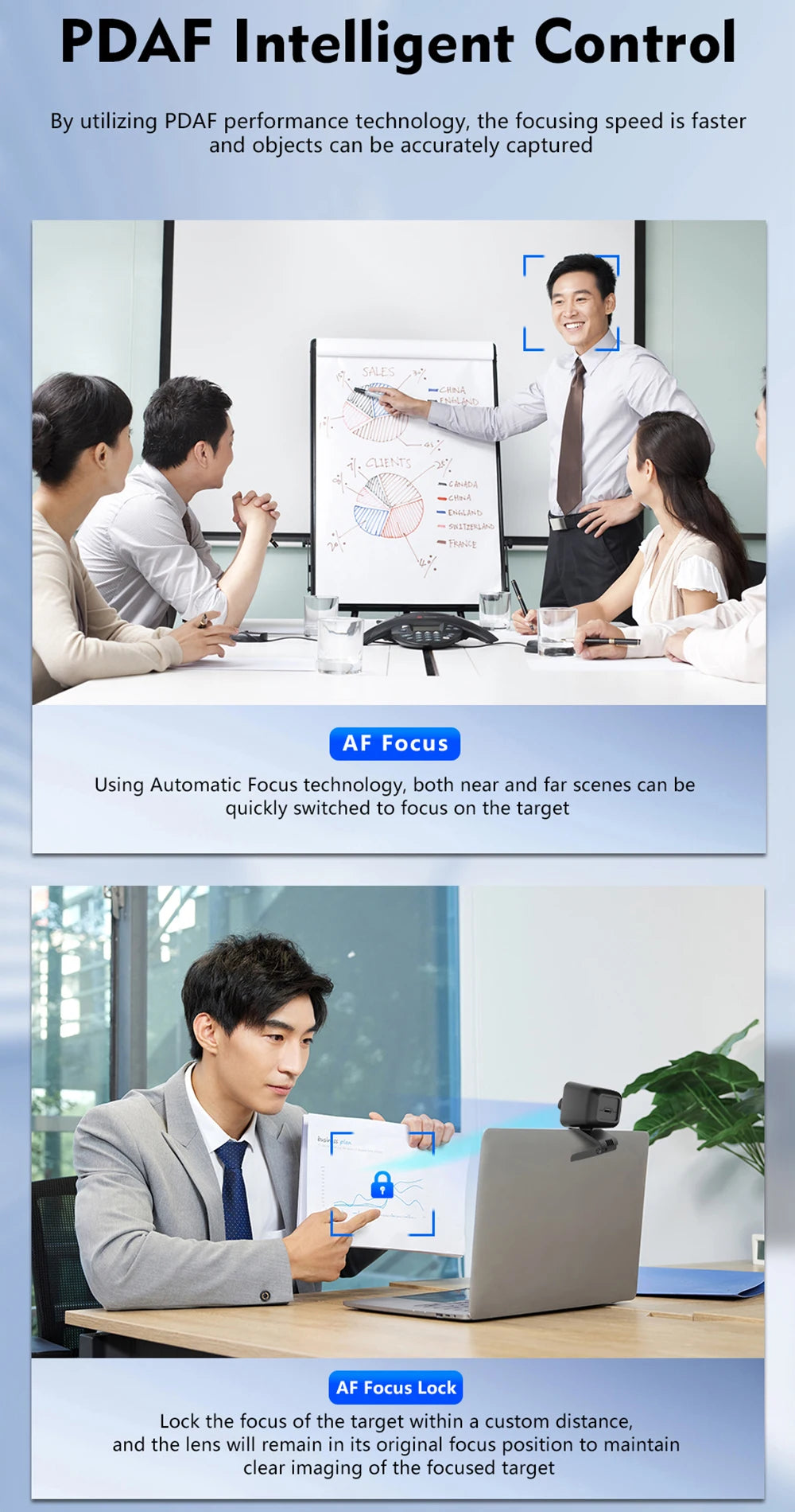 TOALLIN 4K 12MP Çift Mikrofonlu Canlı Yayın Webcam'i