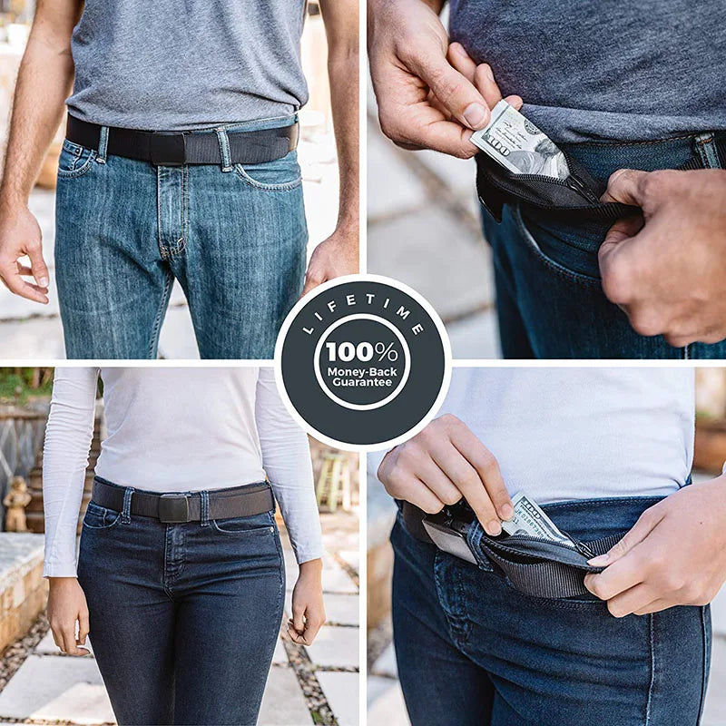Hidden Money Belt Waist Bag 119cm