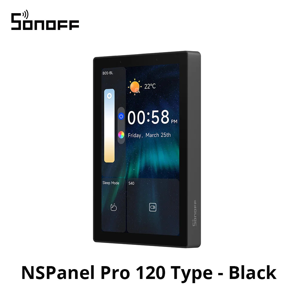 Painel de controlo doméstico inteligente SONOFF NSPanel Pro 120
