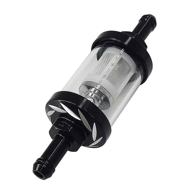 8mm CNC Motorcycle Gas Fuel Gasoline Oil Filter Moto Accessories For ATV Pit Bike Car Motorcycle Oil Cup Universal Accessories