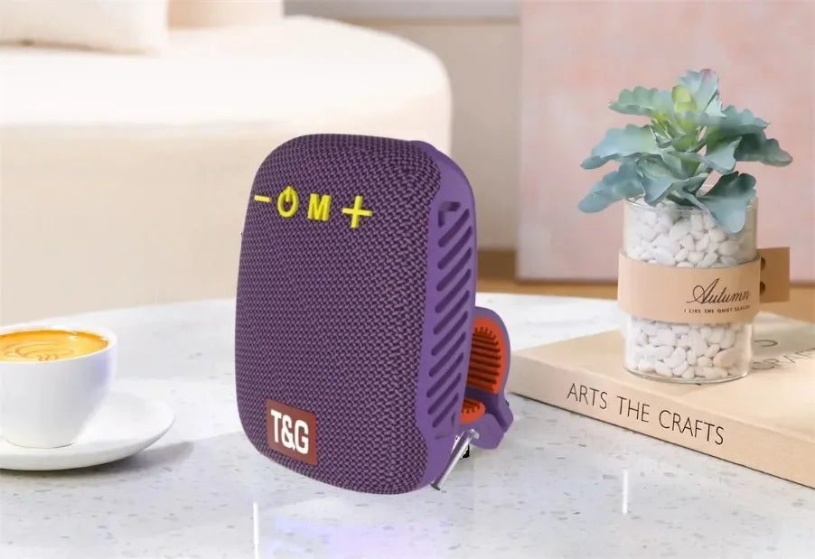 Outdoor Bicycle TG392 Portable Bluetooth Speaker TWS Wireless Mini Bass FM Radio Soundbar Boombox Riding Music Play Loudspeaker