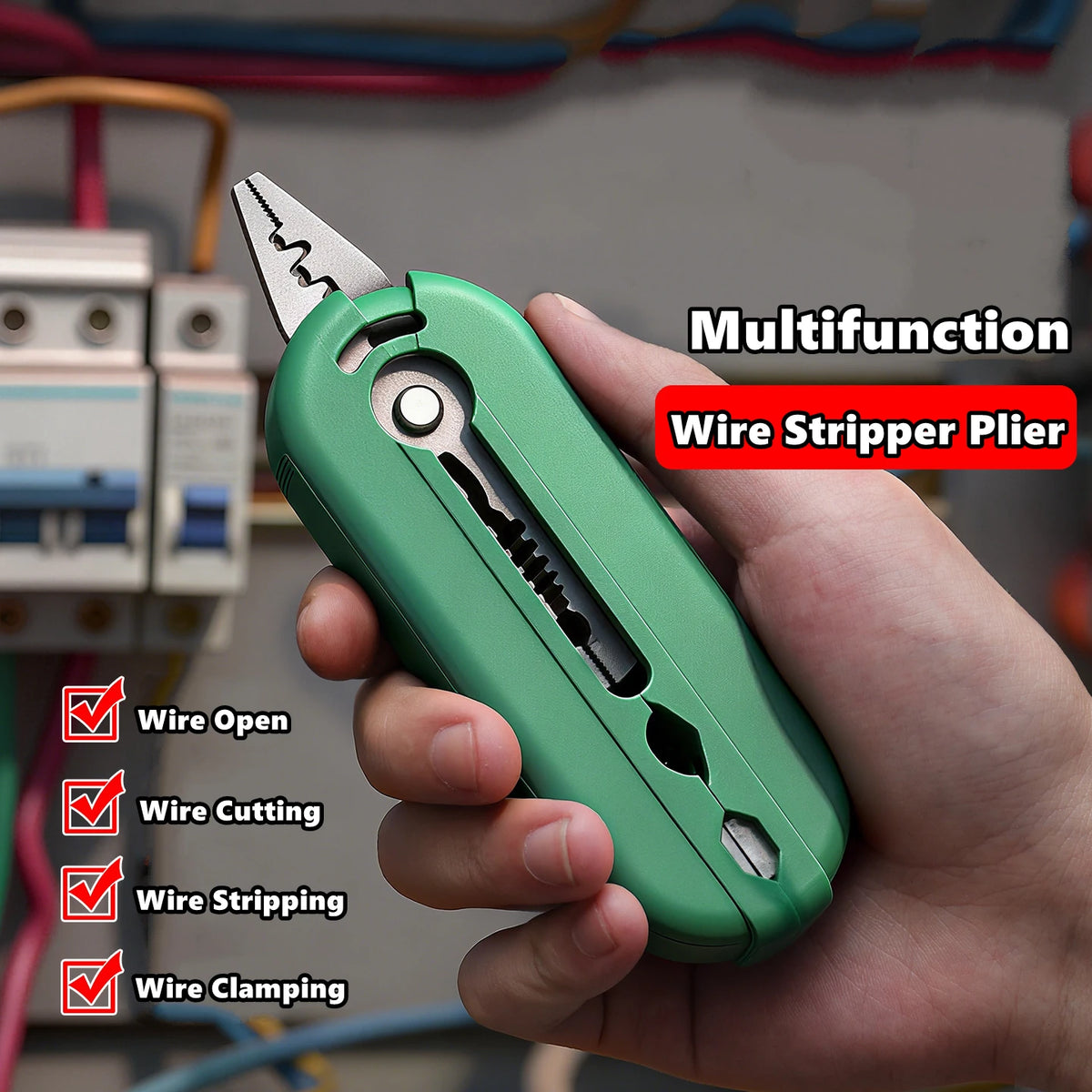 Multifunction Wire Stripping Pliers