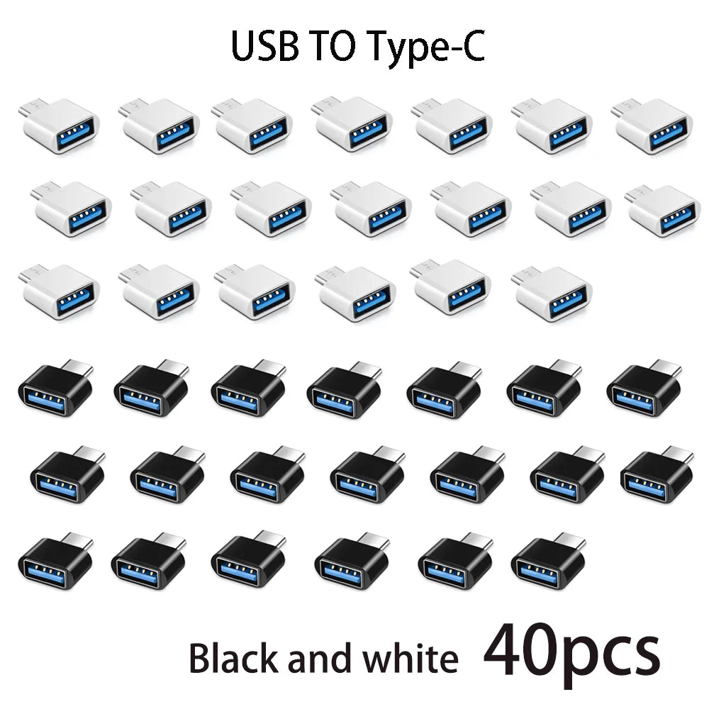 Mini Typ-C zu USB Adapter 3.0 USB-C Männlich OTG A Weiblich Datenanschluss Für MacBook Pro iPad Mini 6/Pro MacBook Air Type C Gerät