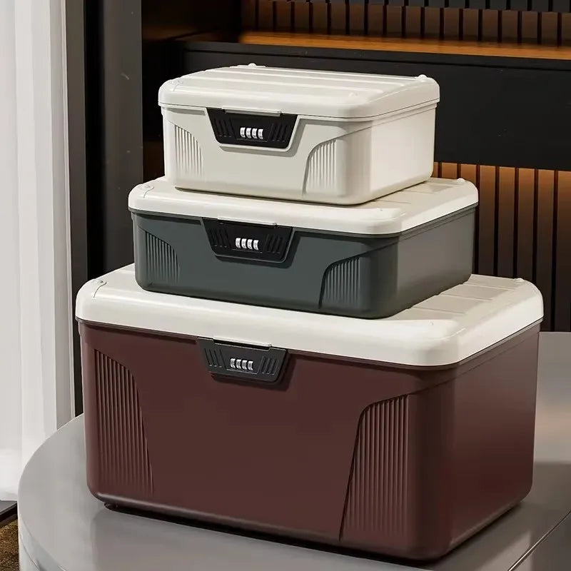 ABS-Aufbewahrungsbox mit vierstelligem Zahlenschloss