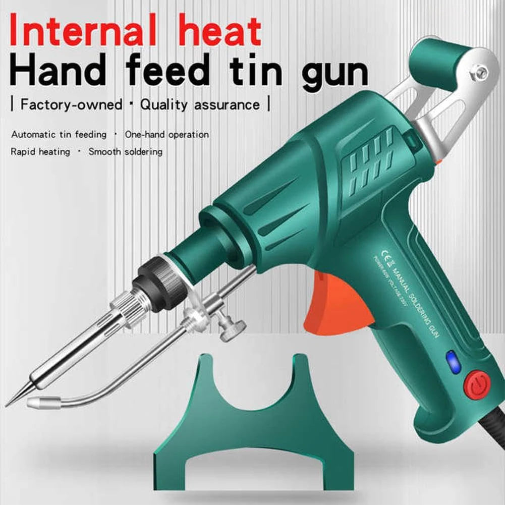 Trigger-Feed Soldering Gun, Green or Black