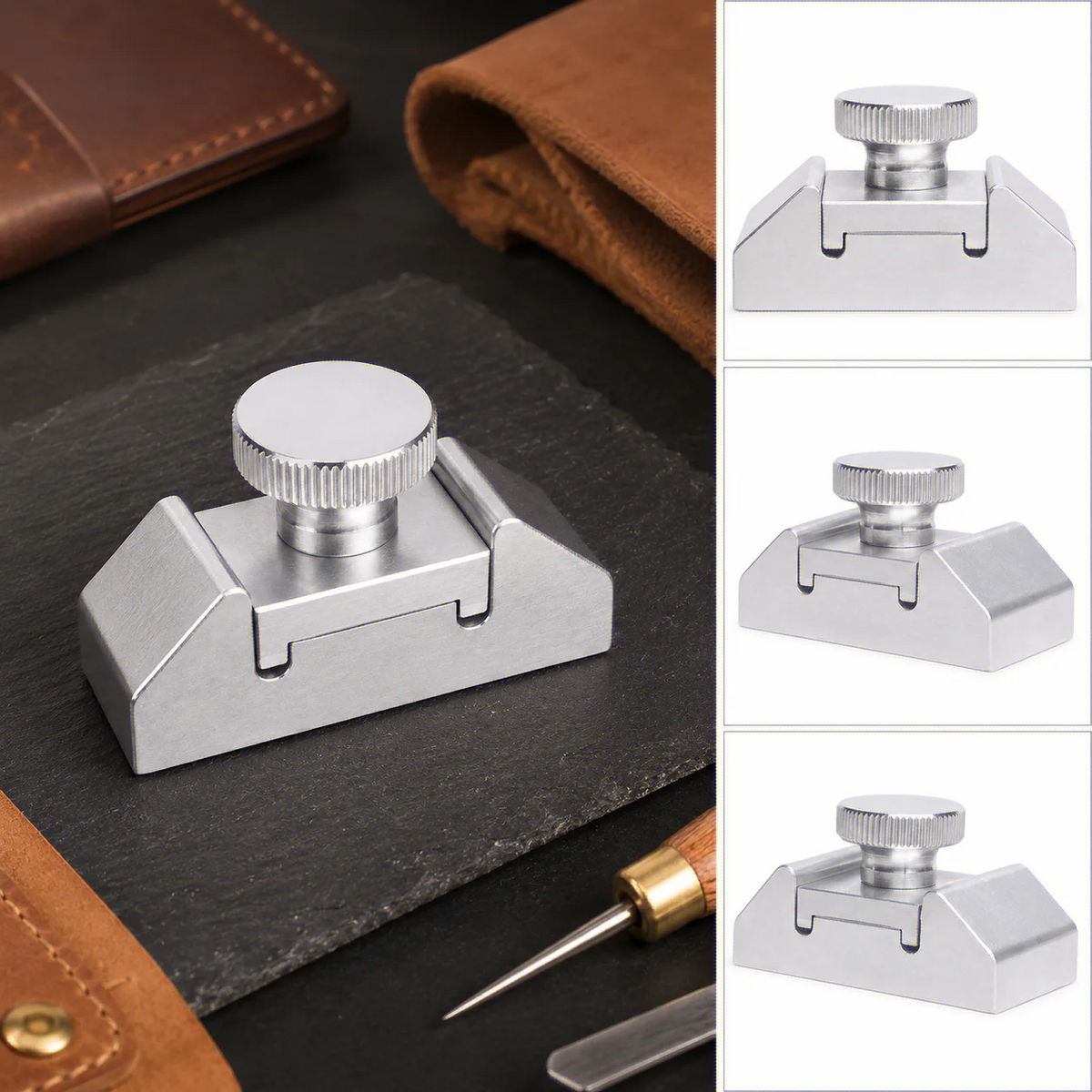 Leather Edge Sanding Holder — D01/D02