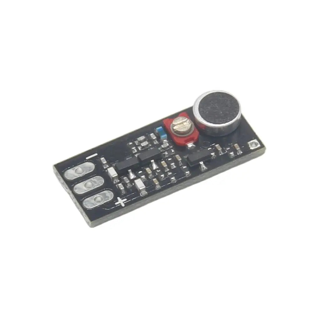 Módulo transmissor para microfone FM de 88-115 MHz, design de ampla tensão de 3 V-9 V, módulo de microfone sem fios na banda FM