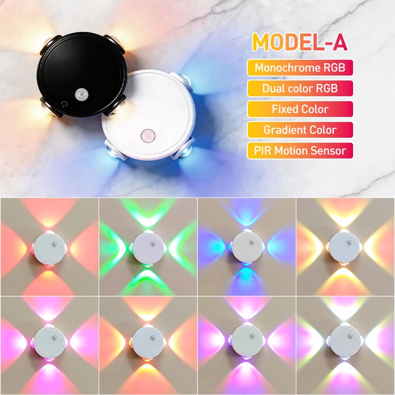 Rechargeable Magnetic Ambient Light - RGB Options
