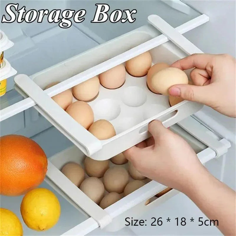 Refrigerator Egg Organiser, Pictured Tray Options