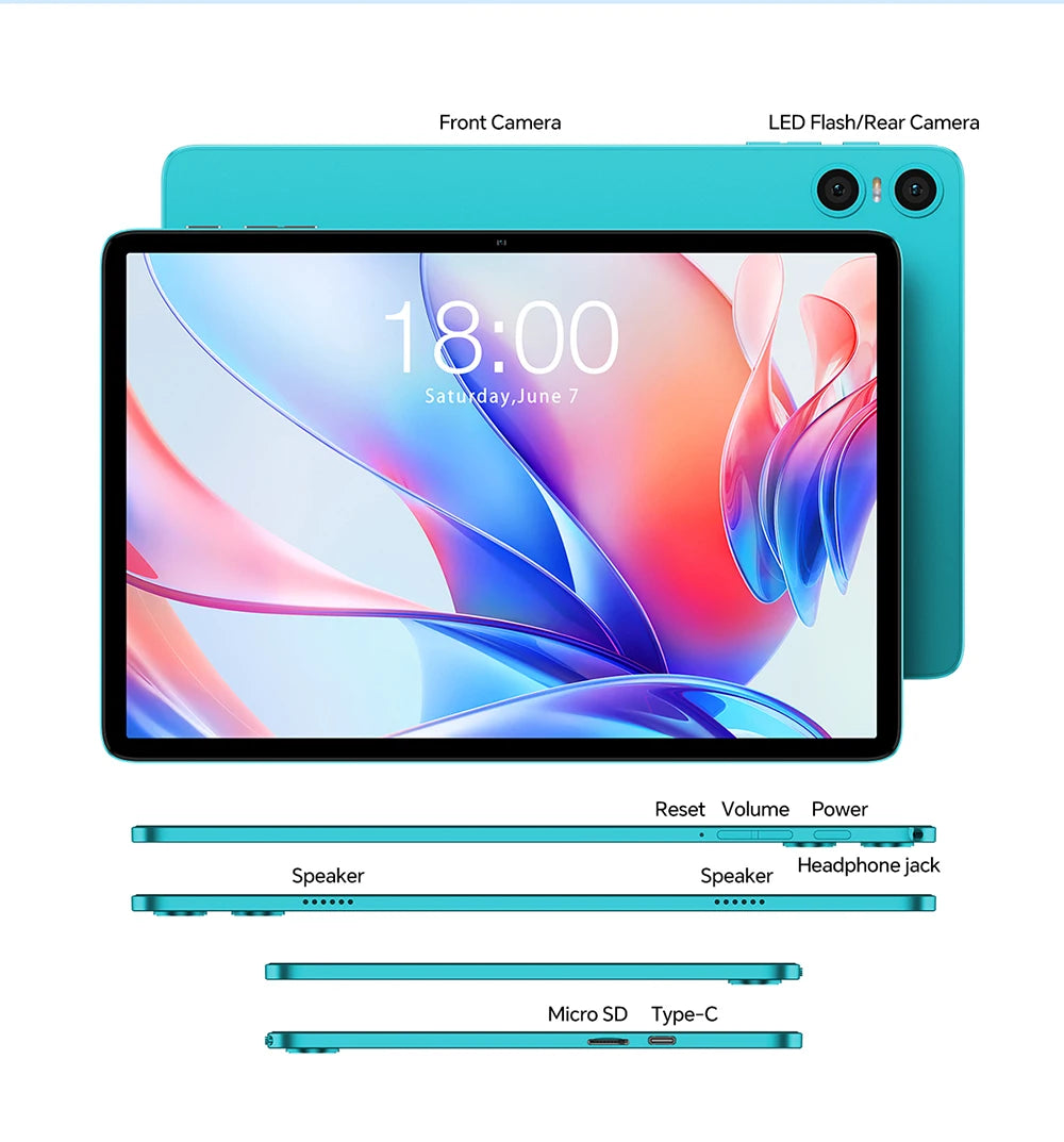 Teclast P30 Tablet Android 14 con Display IPS da 10,1"