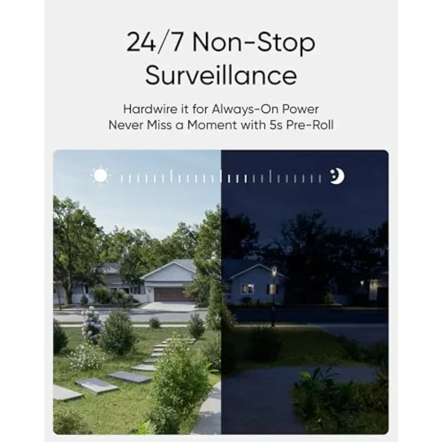 Video Doorbell Camera C31 with 2K FHD Head-to-Toe View