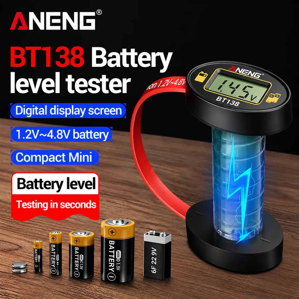 RT01 Relay Tester or BT138 Battery Tester, Kit Options